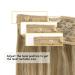 GOO GOO Human Hair Extensions 12 Inch Light Blonde Highlighted Golden P16/22 - Buy Online on GoSupps.com