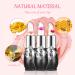 Sulily 6 Pcs Crystal Flower Jelly Lipstick Long Lasting Moisturizing Lip Gloss Balm - Color Change with Temperature - Nutritious Formula - Magic Mood Lip Gloss (Black) - Buy Online on GoSupps.com