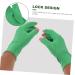 Ipetboom 2 Pairs Nail Gloves Elastic Spandex Rubber Nails Anti-uv - Buy Online on GoSupps.com