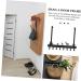 ABOOFAN Nail Door Hook Coat Hangers Clothing Organizer Over The Door Organizer Storage Box On The Door - Buy Online on GoSupps.com