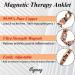 Women's Cigmag Copper Strength Magnetic Anklet & Ring Set - Adjustable Pure Copper Bracelet for Valentine's Day - Buy Online on GoSupps.com