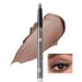 Matte Eyeshadow Pencil Crayon Cream Eye Shadow Stick for Women Waterproof and Smudge-proof Build Three-dimensional Eye Makeup 03#