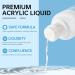 PEACECOLOR 60ML Acrylic Liquid Monomer Professional Acrylic Nail Liquid for Acrylic Nails Salon Quality for Nail Extension Nail Art System Non-Yellowing Home DIY Beauty Gifts for Women Girls color 162 - Buy Online on GoSupps.com