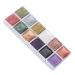 12 Colors Nail Art Watercolor Paint - Pearlescent Glitter Pigment for Stunning Nail Patterns - Buy Online on GoSupps.com