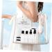 Portable Toiletry Set - Refillable Shampoo Lotion & Body Wash Bottles for Travel | Eco-Friendly Pump & Spray Bottles - Buy Online on GoSupps.com