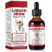 Liquid Iron for Cats Liquid Iron Drops for Cats Supports Anemia Low Enery Levels and Lethargy Cats- Improve Energy Levels & Vitality Pet Supplies Cat Vitamin Supplement Caramel Flavor - 2 fl.oz
