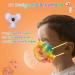 Zoonana Kids Disposable Face Masks - 30 Pcs Breathable 4-Ply Protection Mask for Boys and Girls - Tie Dye Colorful Design - Buy Online on GoSupps.com
