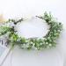 YnimioAOX Handmade Adjustable Flower Wreath Headband Halo Floral Crown Garland Headpiece E2727-beige - Buy Online on GoSupps.com