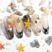 NICENEEDED Ocean Themed Nail Decorations Kit Irregular Abalone Shell Slices Conch Starfish Nail Art Charms Colorful Seashell Fragments Caviar Beads Nail Studs Supplies for Nail Design(Style 6) - Buy Online on GoSupps.com