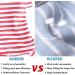 Shop Stylish Dog Shirts | Breathable & Soft Striped T-Shirts for Small to Large Dogs - Kickred XL Light Blue/White - Buy Online on GoSupps.com