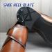 UNIKSTEP 8 Pairs Shoe Heel Plate Taps - Durable Rubber Patches & Replacement Kit for Shoe Heel Repair - International Shipping Available - Buy Online on GoSupps.com