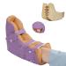 Heel Protectors Foot Pillow for Pain Relief Pressure Ulcer Cushion for Elderly Care Bed Sore Egg Shell Foam Heel Protector for Home Health Care Supplies