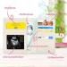 Leather Motherpass Cover & Organizer | Magnetic Closure Ultrasound & Vaccination Storage | Perfect Gifts for Pregnant Moms - Cream Foot - Buy Online on GoSupps.com
