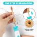 Ponpace Kids 3+ Bamboo Electric Toothbrush Replacement Heads - Compatible with Philips Sonicare, Plant-Based Bristles for Age 3+ Children - Buy Online on GoSupps.com