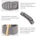 Raamka Bale Corrector & Toe Spreader - Adjustable Relief for Large & Curved Toes - Buy Online on GoSupps.com