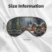 Xmas Sleep Mask | Adjustable Breathable & Fashionable Eye Mask for Comfortable Sleep | International Shipping - Buy Online on GoSupps.com