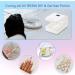 SanSaa UV LED Lamp 48W for UV Resin DIY Nail Art - Double-Sided UV Lamp (White) - Buy Online on GoSupps.com