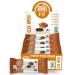 BHU Fit Vegan Protein Bars - Organic Keto Snack - Low Carb & Low Sugar, Grain & Gluten free, Dairy-free & Non-GMO (Peanut Butter Chocolate Chip)