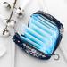 Women's Bandage Organizer for Menstrual Cup & Makeup - Travel with Big Capacity Christmas Snowflake Pattern (4.7x6.6x6.6 in) - Buy Online on GoSupps.com