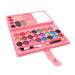 FOMIYES 3pcs 33 Makeup Palette Eyeshadow Kids Makeup Pallet Pink Eye Shadow Pan Cosmetic Bag Make up Girl