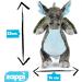 Zappi Co 33 cm Dragon Plush Toy - Safari Animals Collection - Buy Online on GoSupps.com