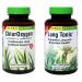 Herbs Etc. ChlorOxygen & Lung Tonic Chlorophyll & Herbal Lung Support for Blood Oxygen Energy Breathing & Bronchial Health with Mullein Horehound & Grindelia 240 Softgels