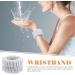 Lot de 2 Bracelets de Lavage en Flanelle Douce Bracelets Souples Anti- claboussures pour Visage et Spa Taille Unique Gris Confortables pour Soins Peau et Routines Beaut  - Buy Online on GoSupps.com
