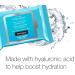 Neutrogena Hydro boost make-up removing cleansing wipes made with hydrating hyaluronic acid 25 count - Buy Online on GoSupps.com