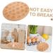 Zerodeko Deviled Egg Tray Wooden Tray Eggs Egg Storage Base Kitchen Dish Egg Dish Deviled Plate Seafood 37.00X30.00X2.00CM Light Yellow - Buy Online on GoSupps.com