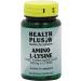Health Plus L-Lysine HCL 500mg Amino Acid Supplement - 60 Capsules - Buy Online on GoSupps.com