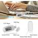 Gzvxuny 3D Pedometer with Clip and Strap USB Rechargeable Step Counter Accurate Simple Walking Step Counter Daily Target Monitor Exercise Time White - Buy Online on GoSupps.com
