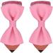 Pencil Hair Clip | Back to School Hair Bow Unique Hairgrips Strong Hold Claw Clips School Hair Accessories for First Day of School Pink - Buy Online on GoSupps.com