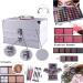 MKNZOME Makeup case filled 132 colors all in one makeup set open case filled with makeup for beginners or professionals makeup set including eye shadow lip gloss - Buy Online on GoSupps.com