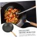 Zerodeko Wok Nonstick Frying Pan Nonstick Cookware Nonstick Skillet Pan Mini Food Metal Grilling Stir Fry Skillet Mini Accessories Seafood Pan Uncoated Work Iron Noodle Cooker - Buy Online on GoSupps.com