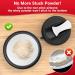 Tilcore Collapsible Protein Shaker & Water Bottle - 600ml / 20oz | Leak-Proof Food-Grade Silicone Reusable Black - Buy Online on GoSupps.com