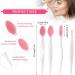 3 PCS Lip Scrub Brush Silicone Exfoliating Lip Brush Reusable Lip Scrubber Tool Soft Cleaning Lip Exfoliator Brush for Smoother and Fuller Lip Appearance (Pink+Green+Purple) - Buy Online on GoSupps.com