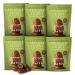 Broadway candy Forest Feast Dubai Pack of 6 Crispy Milk Chocolate Pistachio Dates 120g