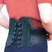 Lumbar Support Back Brace - Back Brace for Lower Back Pain Breathable Design Lower Back Belt Decompression Lumbar of Lower Back Support Belt for Herniated Disk Scoliosis (Medium) Medium Double puller