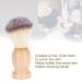 Handmade Razor Brush for Men with Hardwood Grip | Professional Shaving Tool & Perfect Gift for Him | Shop Now! - Buy Online on GoSupps.com