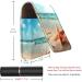 Travel Lipstick Organizer Case - Portable Makeup Bag with Mirror | Starfish Ocean Design for Beach Lovers - Buy Online on GoSupps.com
