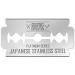 50 Count Double Edge Razor Blades - Men's Safety Razor Blades for Shaving - Platinum Japanese Stainless Steel Double Razor Shaving Blades for Men for a Smooth, Precise and Clean Shave 50 Count (Pack of 1)
