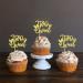 Keaziu 24 Pack Valentine's Cupcake Toppers Two Sweet Cupcake Picks for Wedding Proposal Engagement Bridal Shower Sweet Love Theme Party Cake Decoration Sweet Gold - Buy Online on GoSupps.com