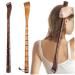 Back scratch for women back scratches for men 2pcs 19in smooth manual of wooden back scratches for itching relief handheld bamboo joint back scratch for adults older men women square square