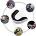 3 Pack Kids Youth Mouth Guard Football Sports Braces Mouthguards for Mouthpiece Boys Teeth for MMA Boxing Rugby Kickboxing Taekwondo Softball Lacrosse to Braces EVA Double Colored Red  Black  White  Blue - Buy Online on GoSupps.com