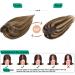 Wavy Wig Hair Topper for Women Human Hair Lace Base Topper 10-18" Brazilian Hair Straight Hairpieces Clip In One Piece Hair Extensions for Thinning Hair Wig Grip (Size:12 inches 30cm Color:6 10x12cm 12 inches 30cm 6 10x12cm - Buy Online on GoSupps.com