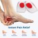 Sulpo Gel Heel Cushion Inserts for Heel Spur - Silicone Gel Insoles for Men & Women - Comfortable Heel Protection - Size 36-39 - 1 Pair - Buy Online on GoSupps.com