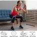 Skin-Friendly Resistance Bands Set - 5 Levels for Legs, Glutes, Arms - Pilates, Yoga - Carry Bag Included - Buy Online on GoSupps.com