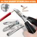 Heavy Duty Toenail Clippers for Seniors | Large Ingrown Nail Cutter with Long Handle & Wide Opening | Sharp Toenail Clippers for Thick Nails - Buy Online on GoSupps.com
