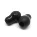 LUFOX 2 Pair Black Color Silicone Ear Tips Earbud Replacement for Littmann Stethoscope 2pair