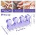 Sibba Silicone Toe Separator for Nail Polish and Toe Alignment - Purple - Buy Online on GoSupps.com